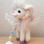 メルヘン♡レトロなユニコーンさん(白) ～幼い頃の思い出version～
