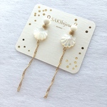 白蝶貝シェル♡ イヤリング ピアス