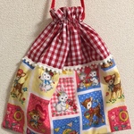 送料無料★動物柄　　巾着・体操服入れ