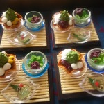  和風日和💚 sale💚 ミニチュア  ドールハウス  カフェ  和菓子  抹茶  スイーツ パフェ              