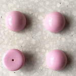 ヴィンテージ アクリルラウンドカボション ライラック 18mm 4こ