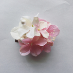 cotton pearl & flowerコサージュ(pink5)