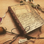 刻むantique  notebook