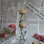 ハーバリウム♥アンティークな薔薇