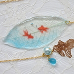 ゆらゆら金魚のしおり☆文庫本専用