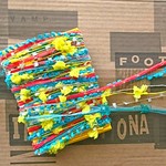 引き揃え☆turquoise*orange