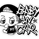 男の子★BABY IN  CAR ステッカー★