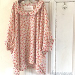 sale♪ピンクの花柄*ゆったりブラウス