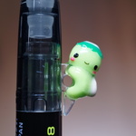 【SALE】かっぱちゃん 0.38mm消せるボールペン【黒・赤・青・ピンクインク】