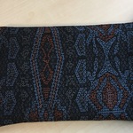 幾何学模様の着物からお財布1