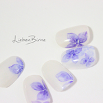 紫陽花のネイル＊ジェル