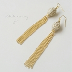 オリエンタルチェーンタッセルピアスorイヤリング