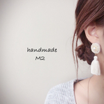 再販62♡真っ白♡ホワイトピアス