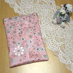 【送料無料】ラミネートゴミポーチ☆ピンク小花
