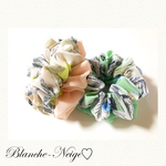 feather  motif chouchou