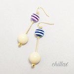 レトロモダンなピアス⭐️イヤリング変更可　No. 9