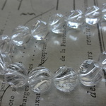 アクリルビーズ　(クリア）カット　12ｍｍ　No10