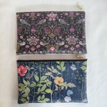 014toka様 ご依頼品 リバティ 2点  仕切り付き    ラミネート  (ビニコ)コーティング　ポーチ                    
