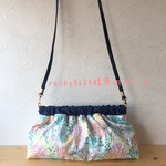 サンゴのショルダーバッグ  27cm