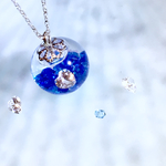 ♡Angel Heart ネックレス♡スノードーム＊スワロフスキー