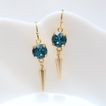 スワロフスキー8とスタッズＳ♡ピアス・イヤリング♪～36色セレクト♪