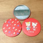 【新作】猫の缶ミラー