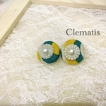 レトロパール風ピアス