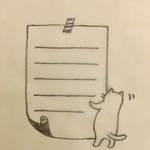 まゆごろう様  専用ページ(メモ紙のぞく猫・黒ねこ)