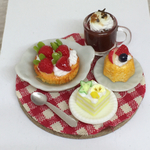 ミニチュアデザート♡コーヒータイム