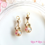 らいと＊きゃんでぃミニピアス♡ホワイト(B品)