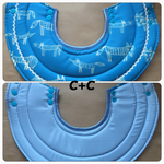 セミオーダー　猫ちゃんふわふわカラー＊きつねさん柄