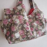 (0319)ころっとマチ付トートバッグ*バラ*