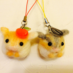 ハムちゃんストラップ