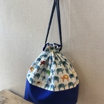 ぞうさんの巾着ポーチ☺︎お着替え袋☺︎