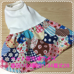 ペット服（春カラフルワンピース