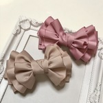 【選べるパーツ・カラー】Milky ribbon☆Grosgrain☆Color