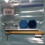 アルミ12cm～15cmm　内径10㎜　ファイアーピストン　Fire Piston　組み立てセット長さ125mm　送料込み