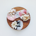 rose petals hairpins