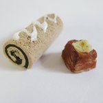 (m.様専用)ミニチュアバナナデニッシュ&ロールケーキセット