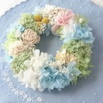 ―ボタニカルcake―花冠のミニリースorリングピロー