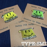Safety PIN Badge Series [TYPE : SMILE]