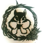 切り絵　まだまだ入るよぉ