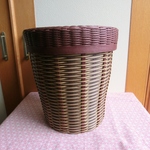 エコクラフトのふた付きゴミ箱