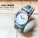 STITCH RUN LEATHER WATCH ⌚ 腕時計 // 受注生産