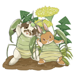 虫化『カマキリうさぎちゃん』