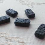 ビタービスケット　チェコビーズ　5X8X15mm　5個 
