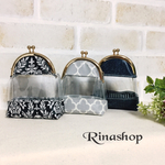 クリアがま口ミニポーチ(再販)