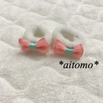 [再販]結びやすい！リボンヘアゴム＊パイルゴム11