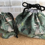 ★sha様専用★オーダー品・恐竜のお弁当袋（大）とコップ袋のセット