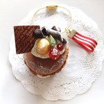 マロンチョコマカロンのキーリング